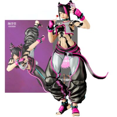 Revoltech Amazing Yamaguchi Han Juri Street Fighter 4 Action Figure